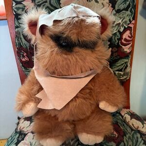 1983 Kenner Star Wars Wicket the Ewok Plush Stuffed Animal Vintage Lucasfilm Vtg